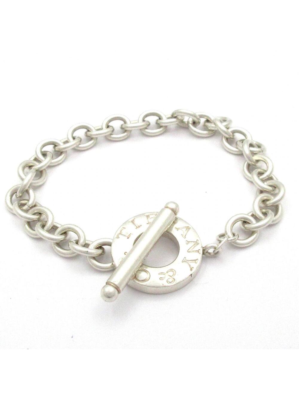 Tiffany&Co. Toggle Bracelet Silver #378686T77B